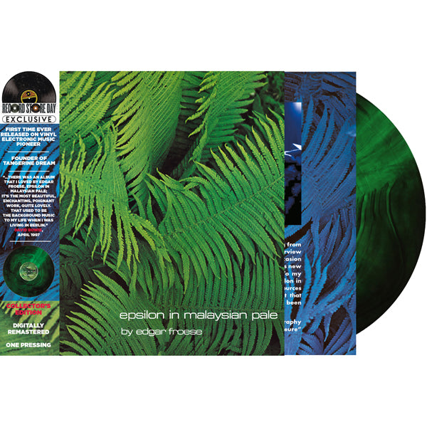 Edgar Froese - Epsilon In Malaysian Pale (Green/Clear Marble Vinyl) (Rsd 2022) - Electronic - LP