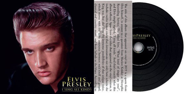 Elvis Presley - I Sing All Kinds - Rock/Pop - CDD