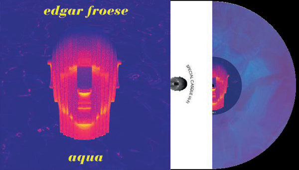 Edgar Froese - Aqua (Marble Blue & White Vinyl) - Electronic - LP