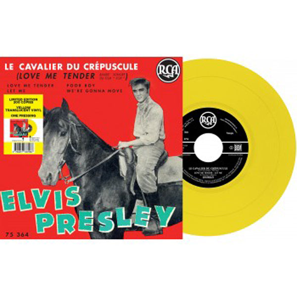 Elvis Presley - Ep Étranger N°11 - Le Cavalier Du Crépuscule Yellow Vinyl - Rock/Pop - 7