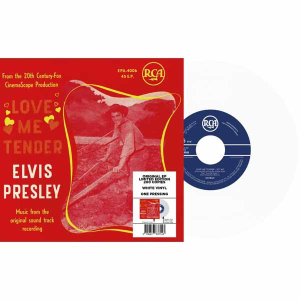 Elvis Presley - Love Me Tender (White Vinyl) - Rock/Pop - 7