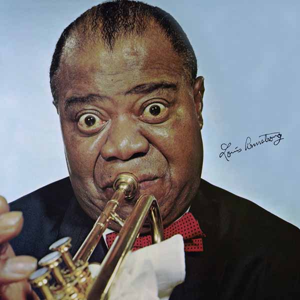 Louis Armstrong - The Definitive Album By Louis Armstrong (Audio Fidelity) (Blue Vinyl) - Jazz - LP