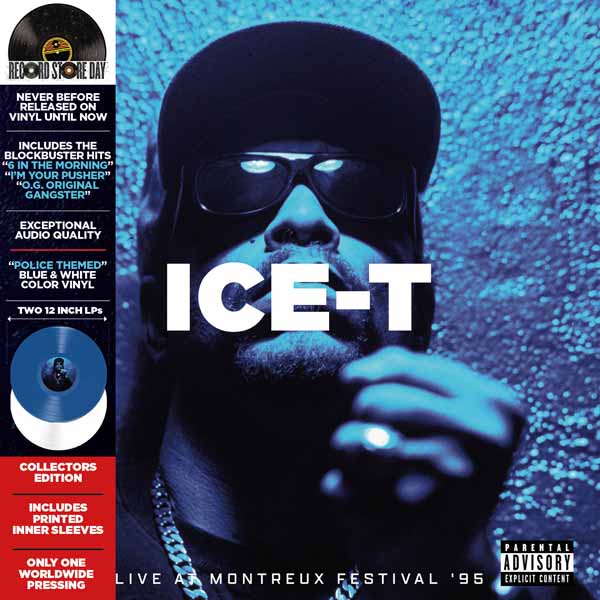 Ice-T - Live At Montreux Festival '95 (2Lp Dark Blue & White) (Rsd 2025) - <NONE> - DLP