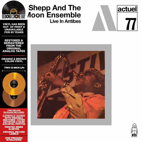 Archie Shepp And The Full Moon Ensemble - The Complete Live In Antibes (Orange/Brown Vinyl 2Lp) (Rsd 2025) - <NONE> - DLP