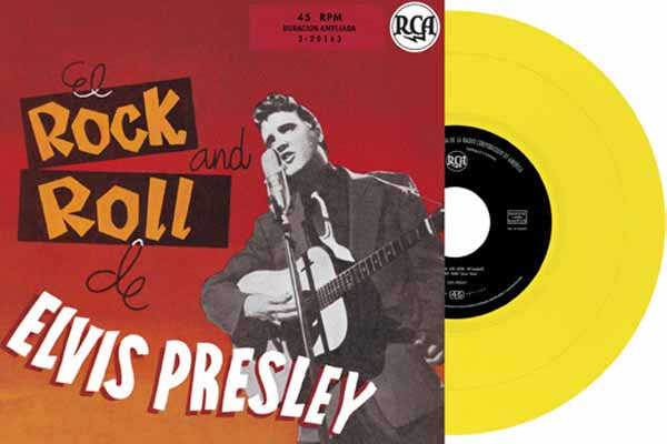 Elvis Presley - Ep Étranger N°19 - El Rock And Roll De Elvis Presley (Spain)(Yellow Vinyl) - Rock/Pop - 7