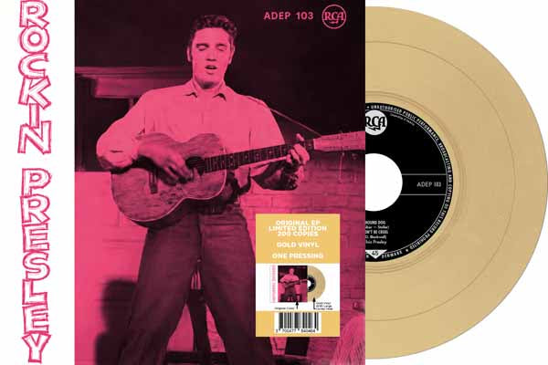 Howard Jones - Ep ÂTranger Nâ22 - Rockin' Presley - Adep 103 (Denmark) (Limited 7" Gold Vinyl) - Rock/Pop - 7" Vinyl Music