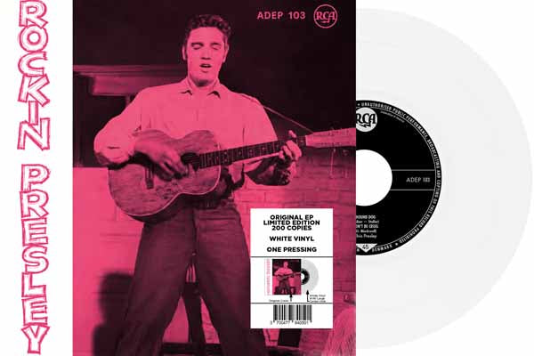 Howard Jones - Ep ÂTranger Nâ22 - Rockin' Presley - Adep 103 (Denmark) (Limited 7" White Vinyl) - Rock/Pop - 7" Vinyl Music