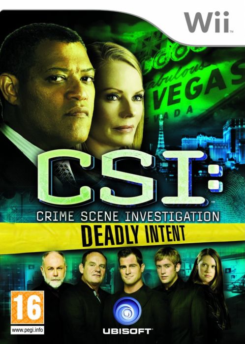CSI: Deadly Intent for Nintendo Wii/Wii-U Nintendo