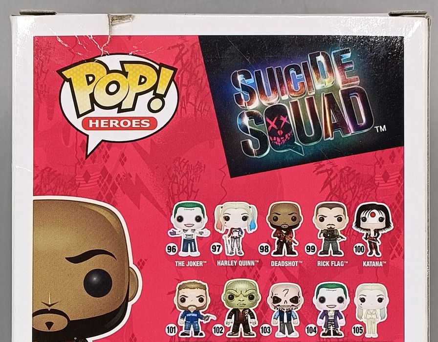 98 Deadshot (No Mask) - DC Suicide Squad - Box Damaged Funko POP