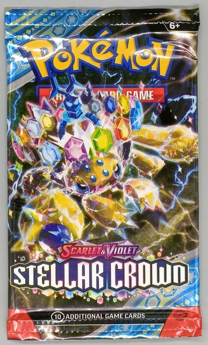 Pokemon Trading Card Game Scarlet & Violet: Stellar Crown 10 Additional Game Cards Pokemon