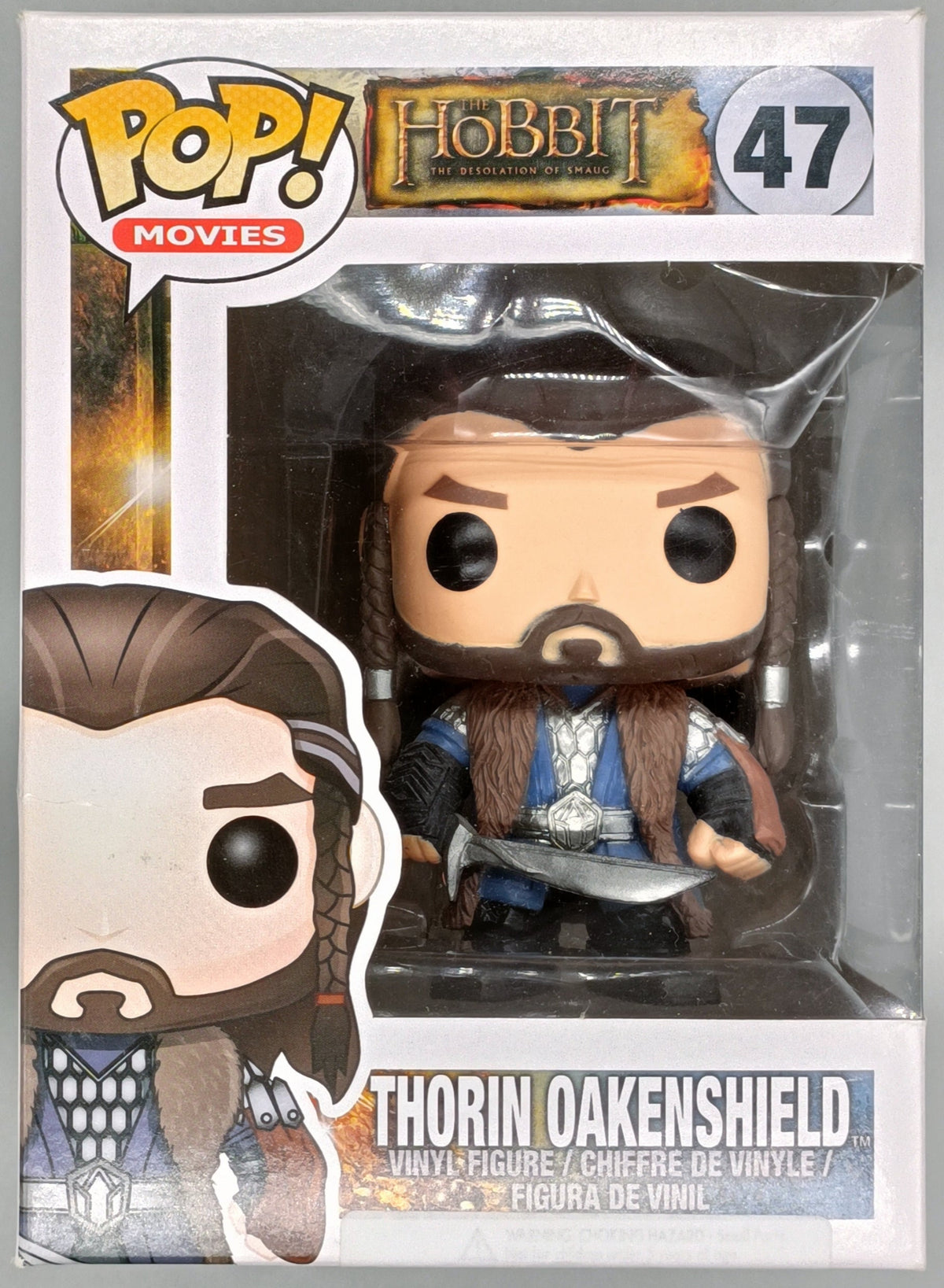 47 Thorin Oakenshield - The Hobbit (The Lord of the Rings) - Box Damaged Funko POP Funko