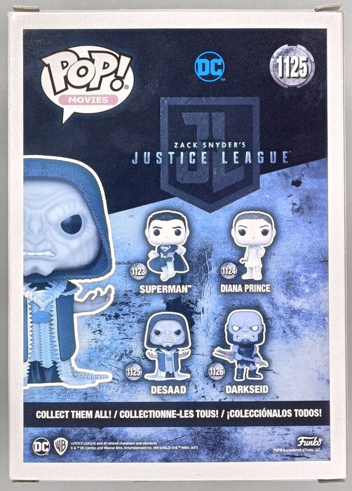 1125 DeSaad - DC Zack Snyder's Justice League - Box Damaged Funko POP