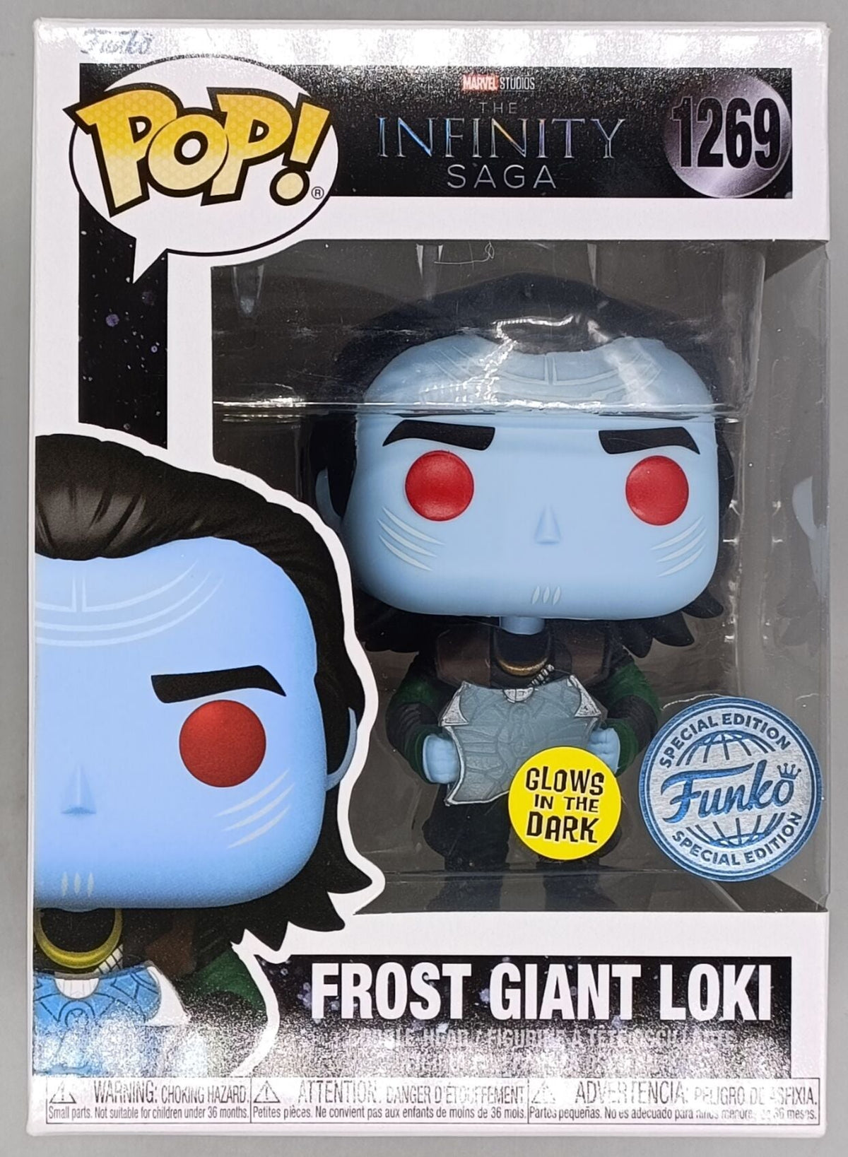 1269 Frost Giant Loki Glow Marvel Funko POP Funko