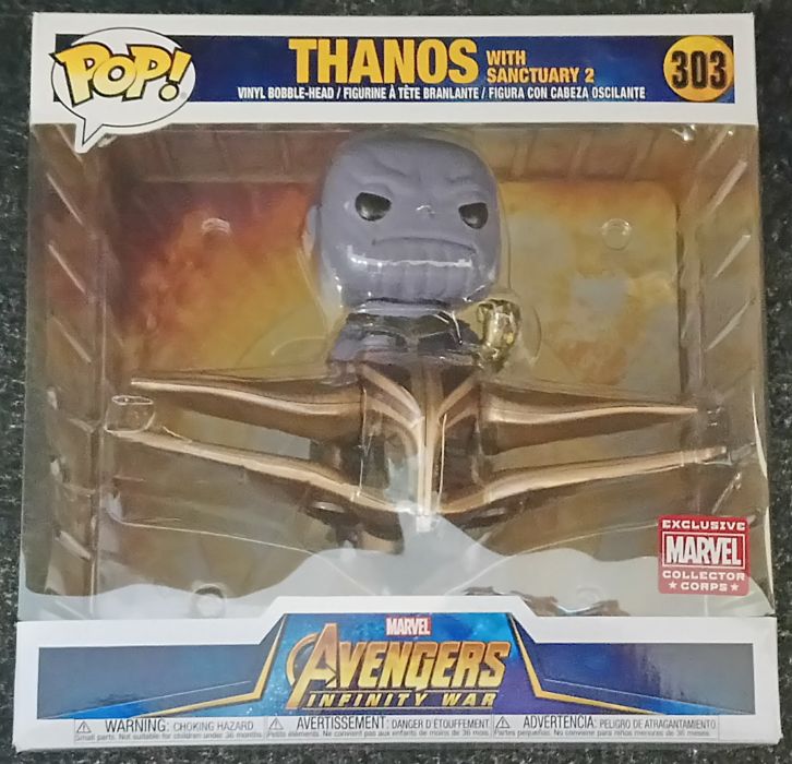 303 Thanos (Sanctuary 2) Deluxe Avengers MCC - Box Damaged Funko POP
