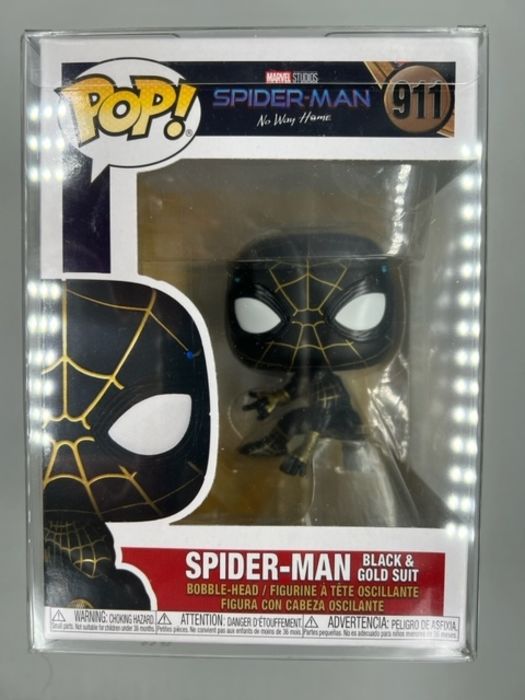 911 Spider-Man (Black & Gold Suit) Spiderman - No Way Home Funko POP