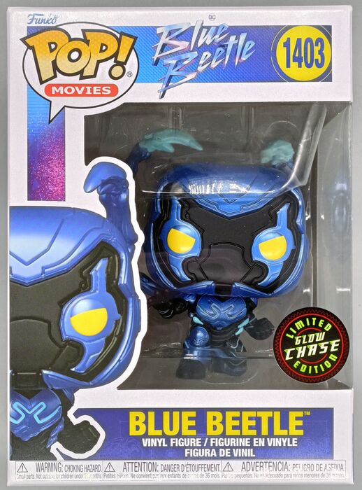 1403 Blue Beetle - Chase - DC - Blue Beetle Funko POP Funko