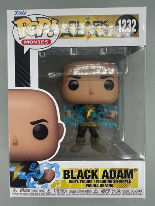 1232 Black Adam (w/ Lightning) - Black Adam - Box Damaged Funko POP Funko