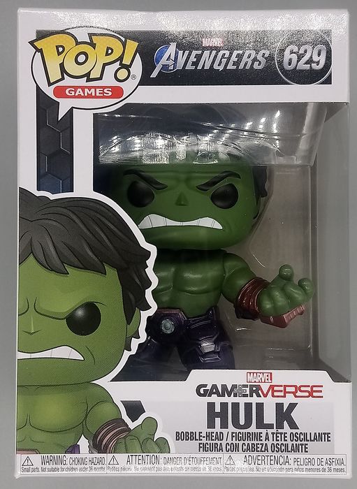 629 Hulk - Marvel Avengers Game - Funko POP - Box Damaged Funko