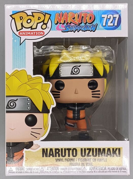 727 Naruto Uzumaki (Running) - Naruto Shippuden - Funko POP - Box Damaged Funko