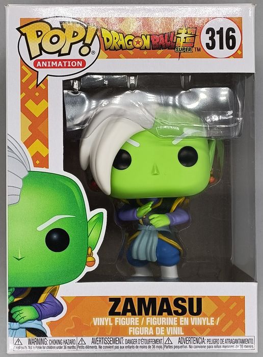 316 Zamasu - Dragon Ball Super - Box Damaged Funko POP Funko