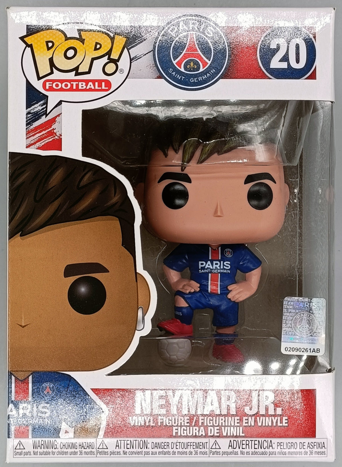 20 Neymar Jr. - PSG - Football - Box Damaged Funko POP Funko