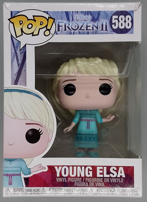 588 Young Elsa - Disney Frozen 2 - Box Damaged Funko POP Funko