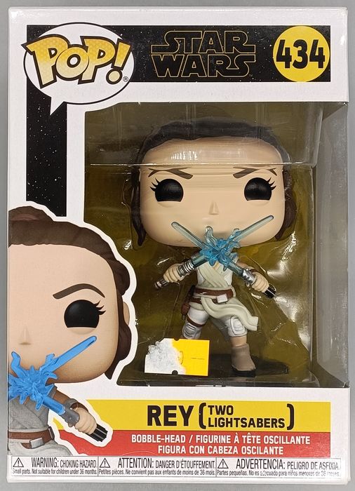 434 Rey (Two Lightsabers) - Star Wars - Box Damaged Funko POP Funko