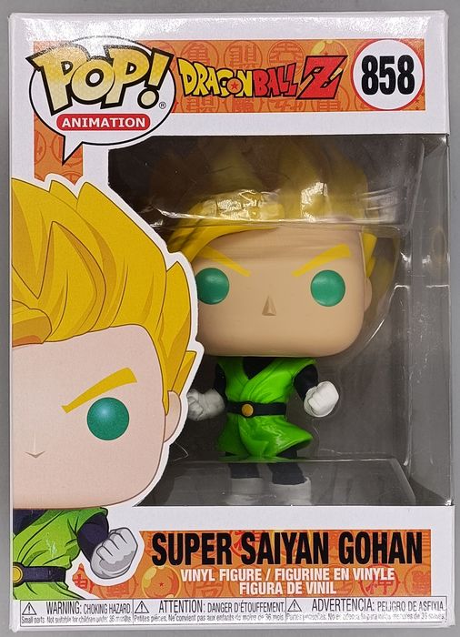 858 Super Saiyan Gohan (Teenage) - Dragon Ball Z Funko POP - Box Damaged Funko