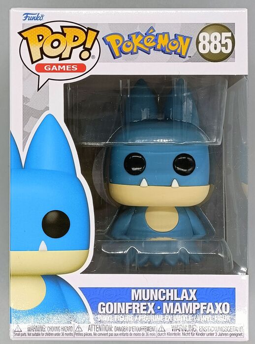 885 Munchlax - Pokemon Funko POP - Brand New Funko