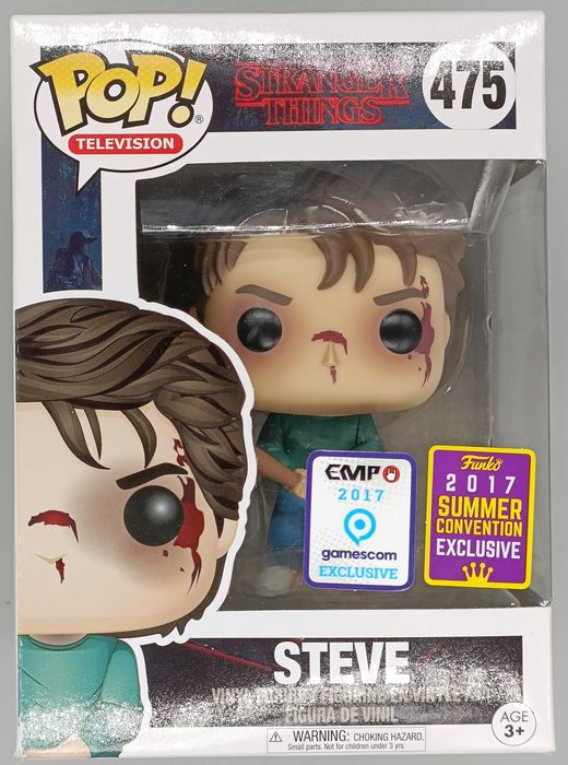 475 Steve - Stranger Things - 2017 Con - Box Damaged Funko POP Funko
