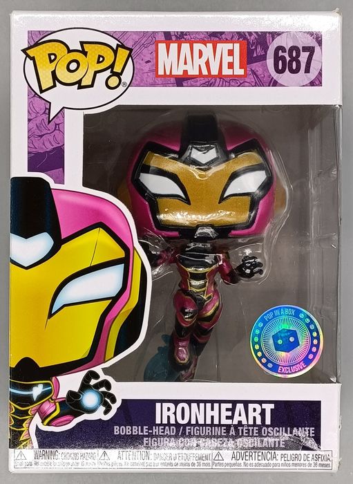 687 Ironheart - Marvel - Box Damaged Funko POP Funko