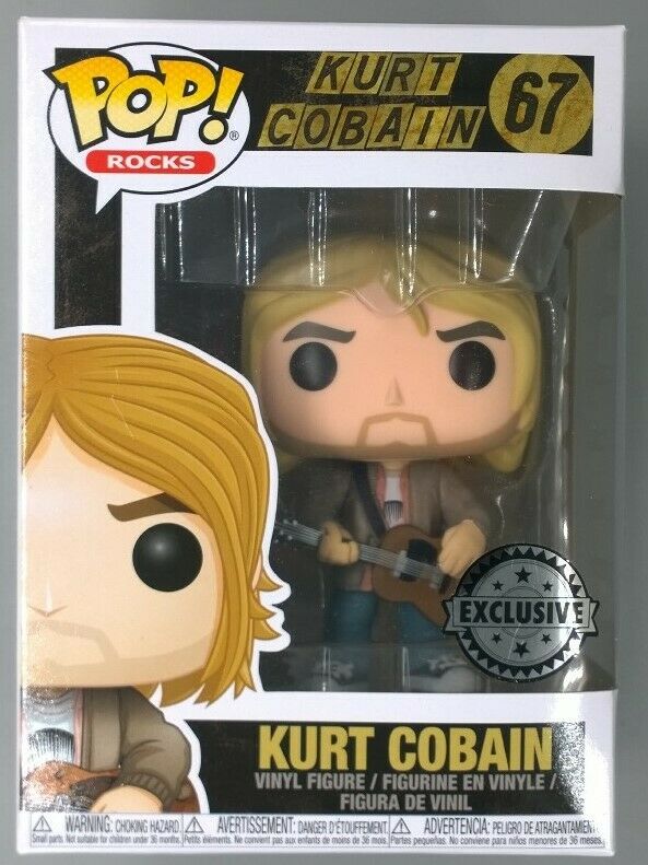 67 Kurt Cobain (Unplugged) - Nirvana Funko POP Funko