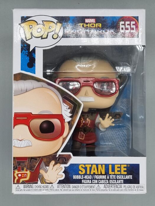 655 Stan Lee (Barber) - Marvel Thor Ragnarok - Funko POP - Box Damaged Funko