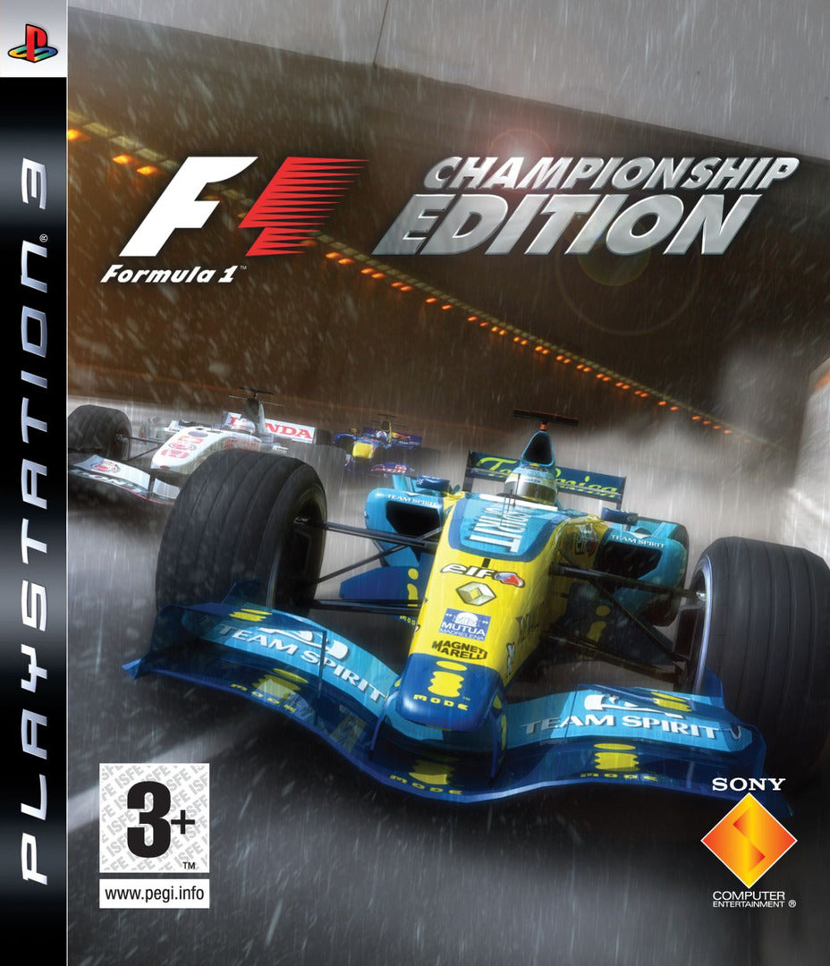 F1: Championship Edition for Playstation 3 (PS3) PlayStation