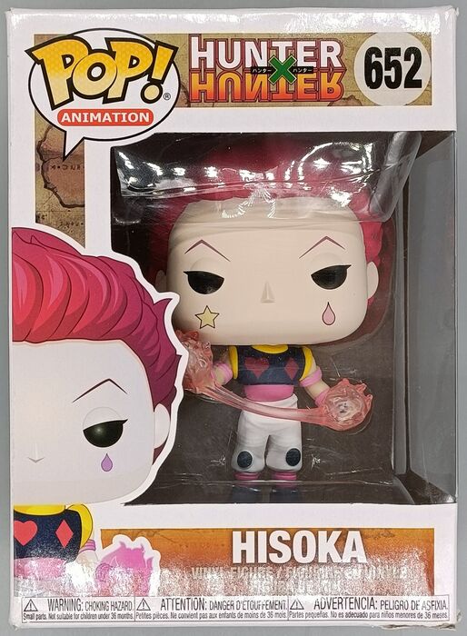 652 Hisoka - Hunter x Hunter - Box Damaged Funko POP Funko