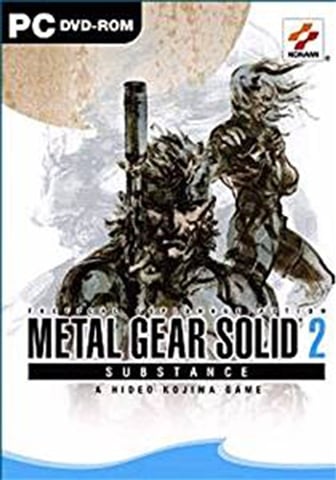 Metal Gear Solid 2: Substance PC CD/DVD