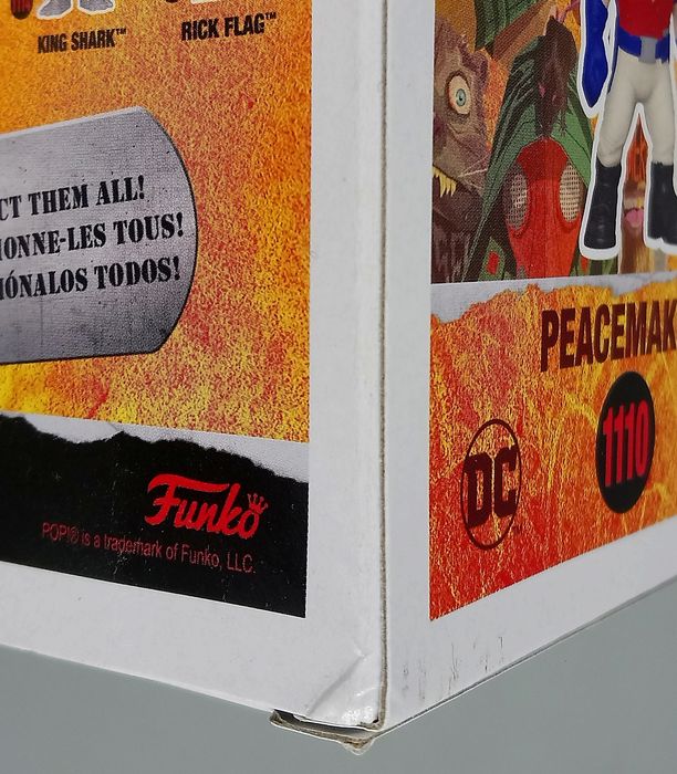 1110 Peacemaker - The Suicide Squad Box Damaged Funko POP