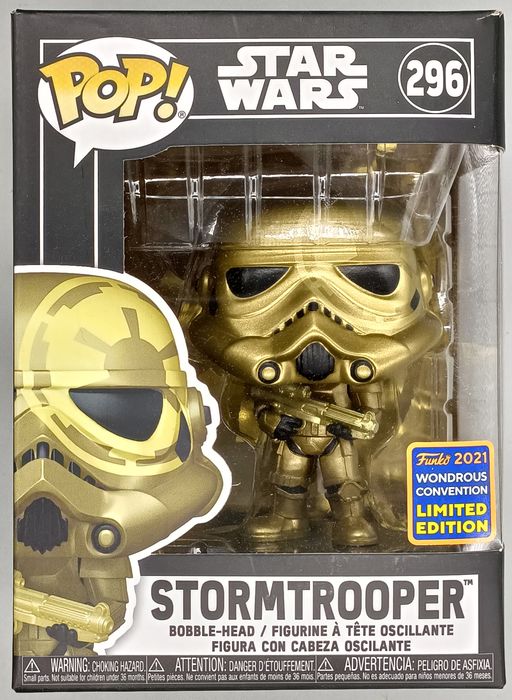 296 Stormtrooper (Artist) - Star Wars - 2021 Con Funko POP Funko