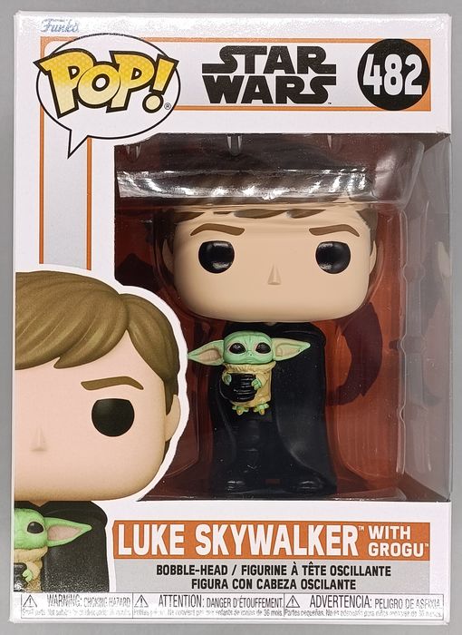 482 Luke Skywalker (with Grogu) Star Wars Funko POP