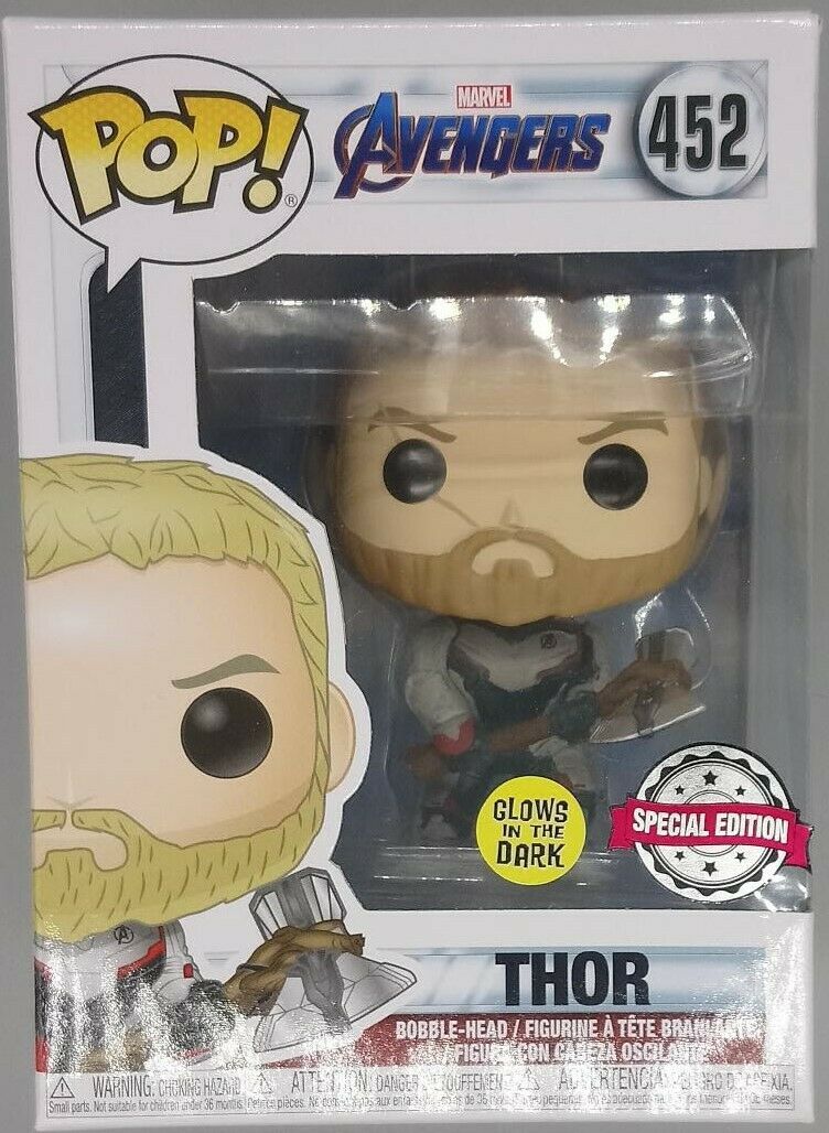 452 Thor (Team Suit) - Glow - Marvel Avengers Endgame Funko POP Funko