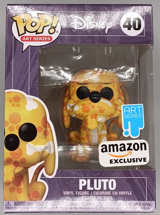 40 Pluto - Art Series - Disney Funko POP Funko