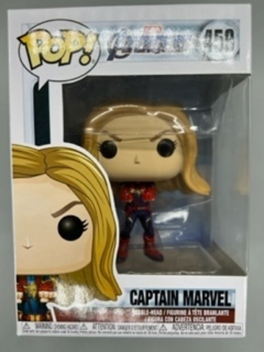 459 Captain Marvel - Marvel Avengers Endgame - Box Damaged Funko POP Funko