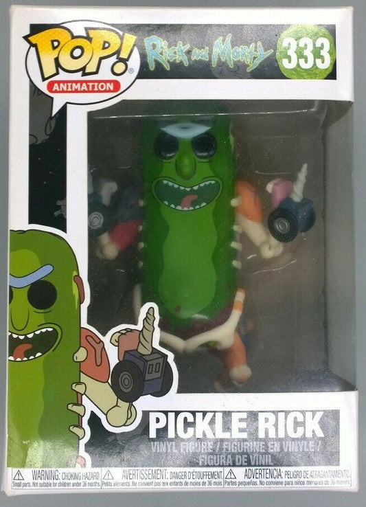 333 Pickle Rick - Rick and Morty - Box Damaged Funko POP Funko