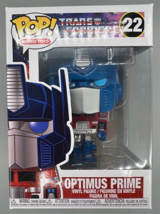 22 Optimus Prime - Transformers - Box Damaged Funko POP Funko
