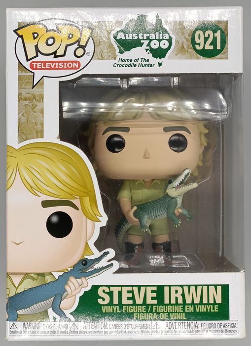 921 Steve Irwin - Australia Zoo - Crocodile Hunter Damaged Box Funko POP Funko