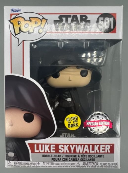 501 Luke Skywalker (Hooded) Glow - Star Wars Funko POP Funko