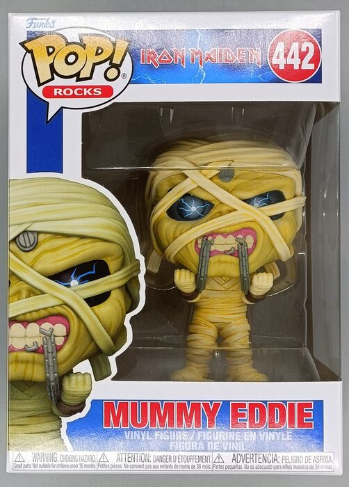 442 Mummy Eddie - Iron Maiden - Rocks Funko POP - Brand New Funko