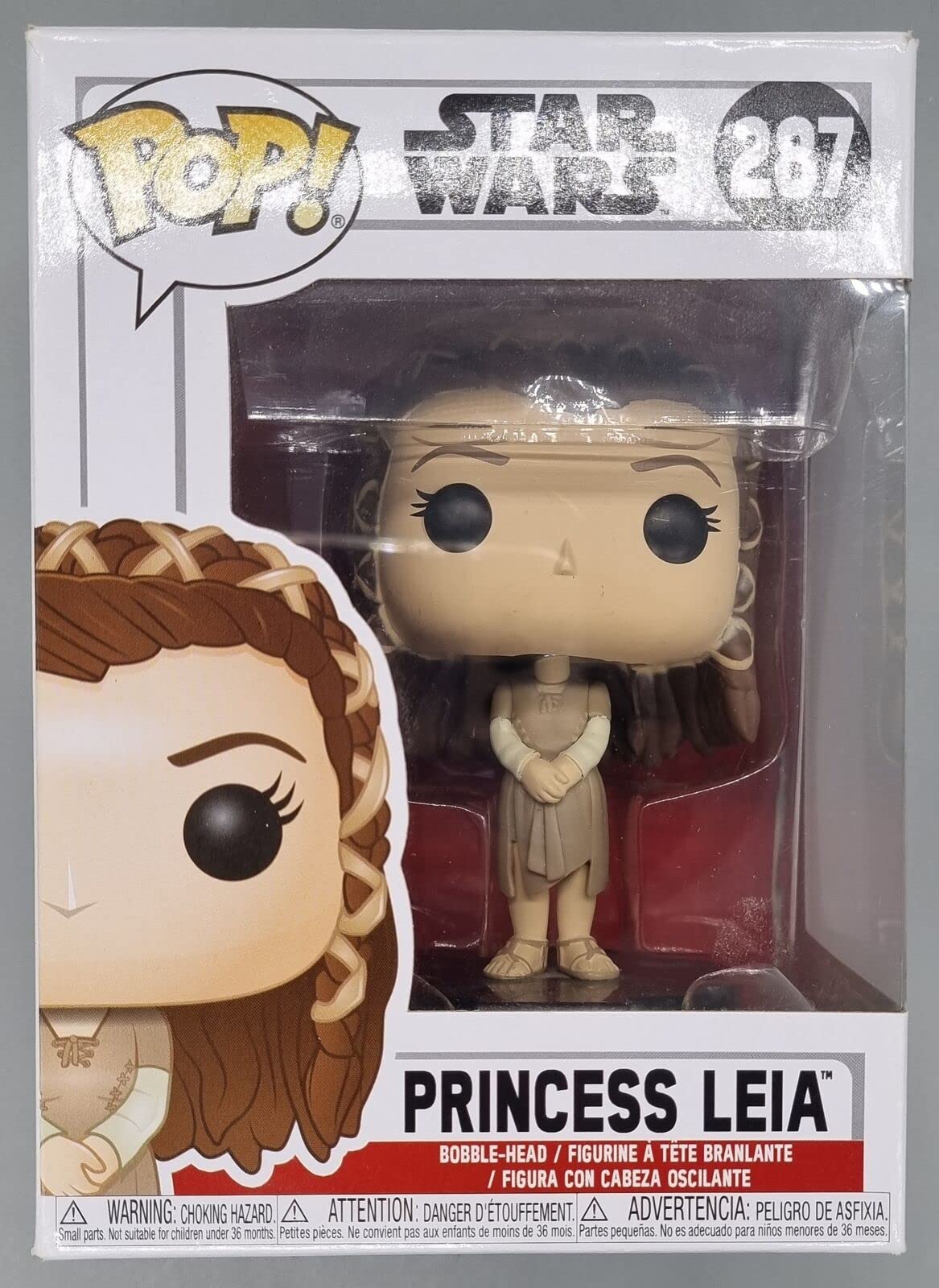 287 Princess Leia (Ewok Village) - Star Wars - Box Damaged Funko POP