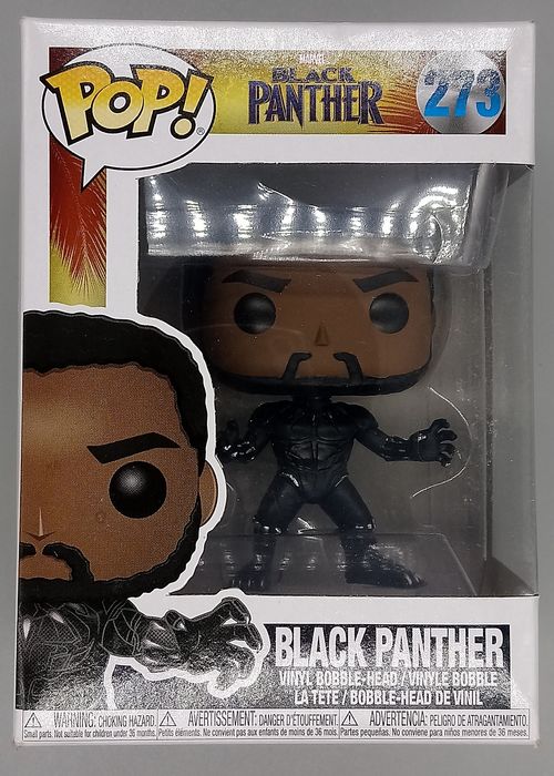 273 Black Panther - Marvel Black Panther - Box Damaged Funko POP FanofThings.co.uk