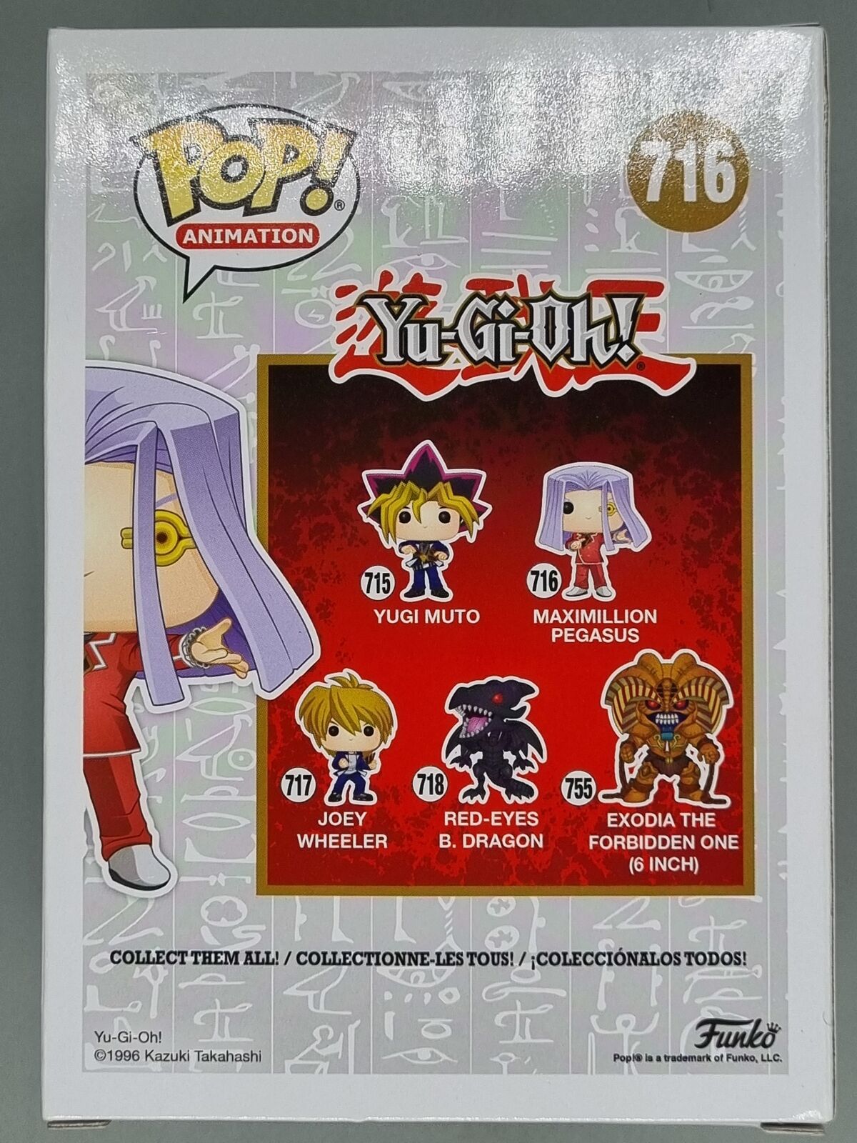 716 Maximillion Pegasus - Pop Animation - Yu-Gi-Oh Funko POP